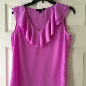 Pink Sleeveless Blouse